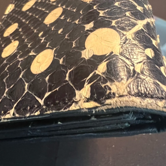 Dolce & Gabbana Black and Cream Polka Dot Clutch - Picture 13 of 13